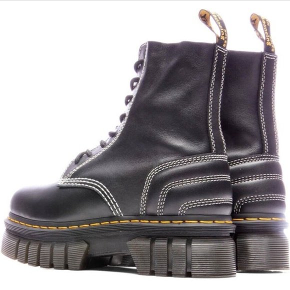 Dr. Martens Audrick 8I Quilted Lux Platform Boots - Women's US Size 6NEW - Picture 7 of 9